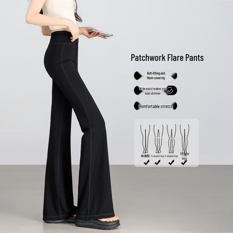 Women s Butt-Lifting Yoga Flared Pants M