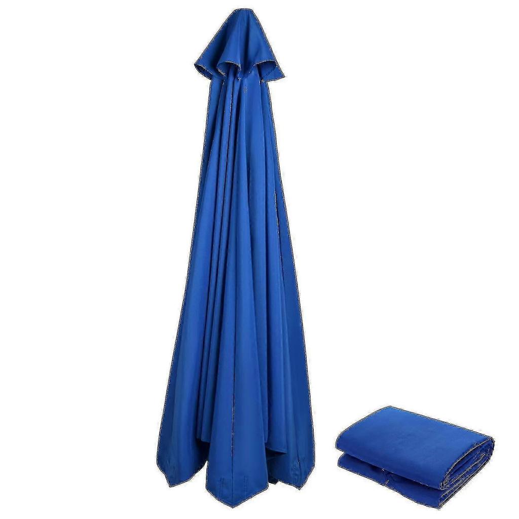 Replacement Fabric Garden Parasol Top Canopy Cover 6/8x Armrest Umbrella 2025