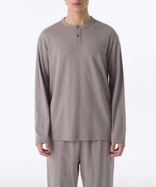 [Musinsa Standard] Cotton Modal Henley Neck Jersey Pajama Set [Shipped from Korea] 100% Authentic