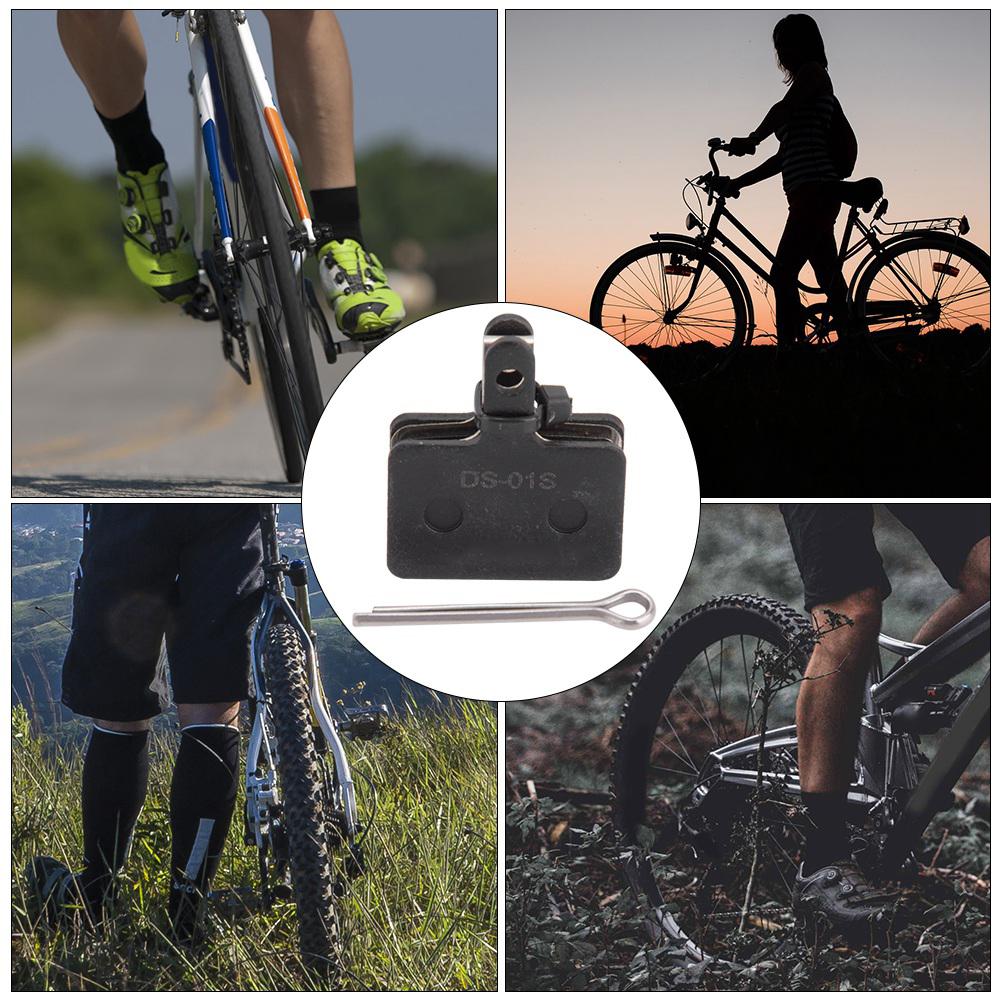5 Pair Resin SemiMetallic Black Mountain Bike Disc Brake Pad Bicycle Cycling Tool Accessory(DS 01S )