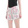 Adidas Neo Sports Shorts Women's Pink Moderate Knitted Shorts DW7746