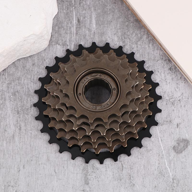 1Pc Bici da strada 7 velocità Ruota libera 13/14-28T Vite su ruota libera Cassetta per bicicletta per posizione Parti per bicicletta