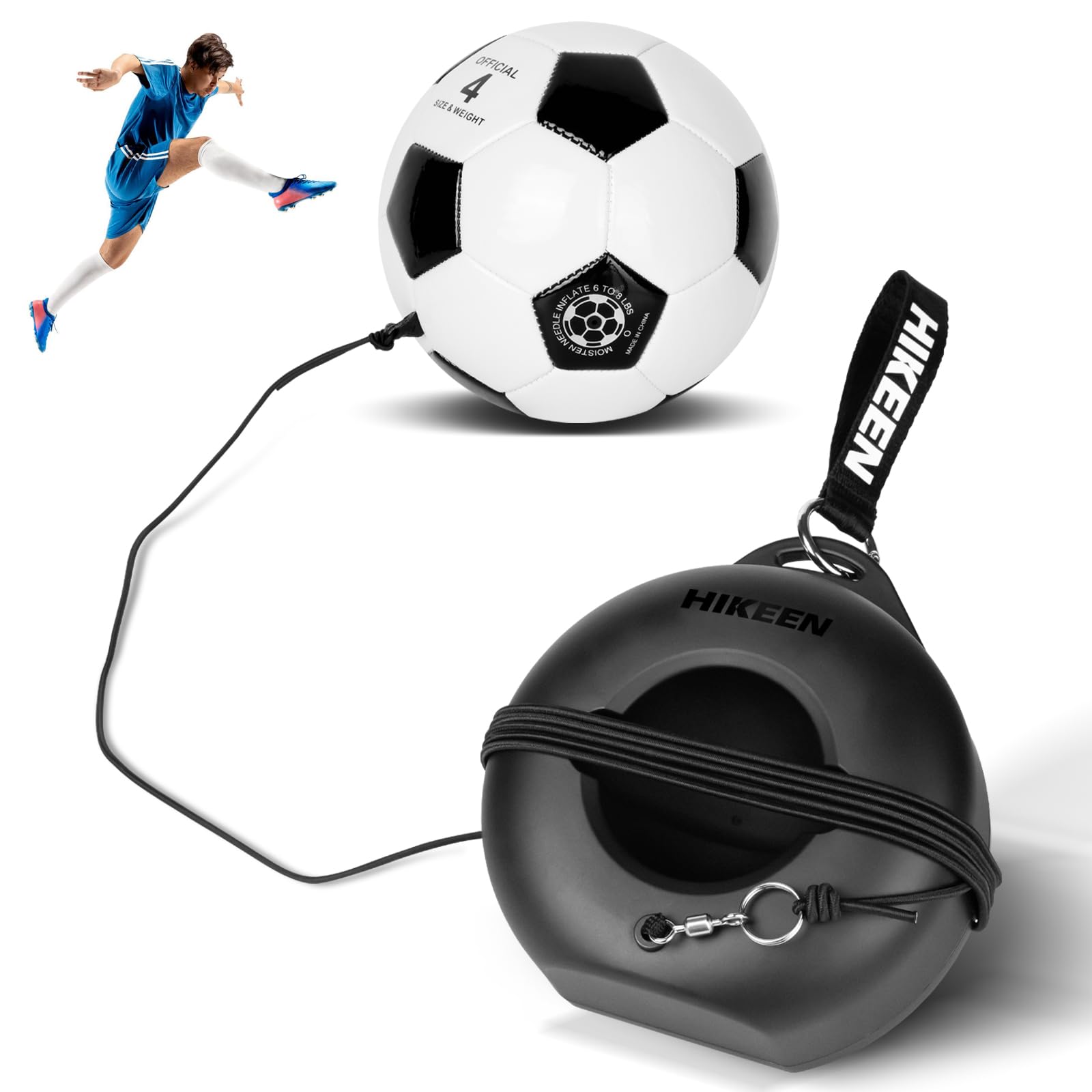 Hikeen Soccer Training Equipment, Indoor Lifting Equipment, Soccer Training Equipment, Can be Used Anywhere, Practice Equipment, Lifting, Suitable