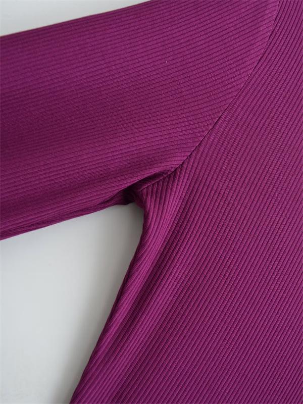 American Style Mermaid Dress: Round Neck Fleece, Long Sleeve, Slim Fit, Sexy Hip-Hugging Design for Women