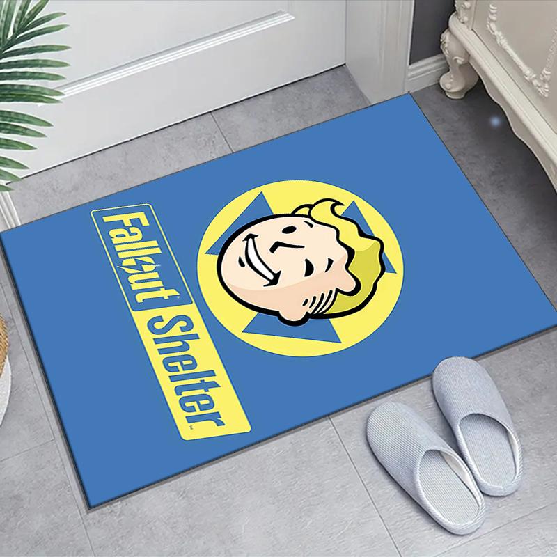 1pc NUKA-BOMBS Fallout1 Design Area Rug - Non-Slip, Soft & Cozy Floor Mat for Living Room, Bedroom, Office - Indoor/Outdoor Decorative Carpet