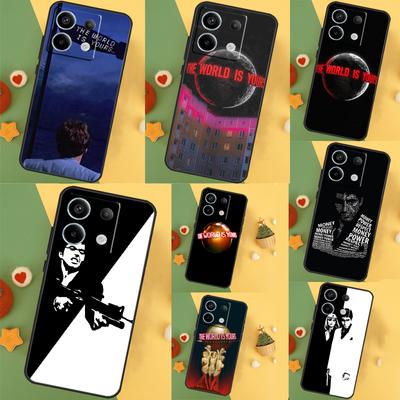 Scarface The World Is Yours Case For Xiaomi Redmi Note 13 Pro 12 11 9 10 9S 10S 11S 12S Redmi 12 13 10C 12C 13C Cover