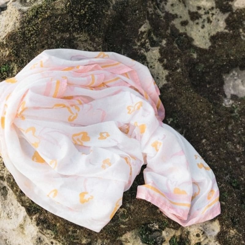 MATT AND MEL [Organic Pareo] Genista - Pink