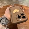 Cute 3D Love Heart Phone Case For 11 13 12 14 15 Pro Max 15 Plus Cases Camera Protection Silicone Shockproof Soft TPU Back Cover