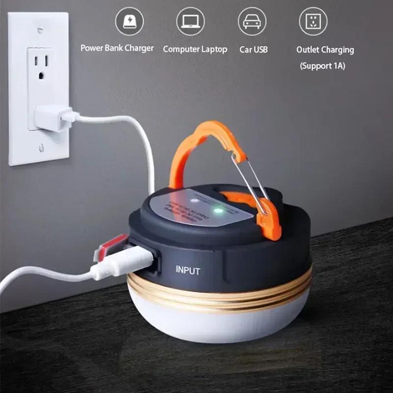 Portable LED Camping Lantern,3 Lighting Modes,Magnetic Flashlight for Tent/Camping/Home/Emergency Christmas Gift to Traveler