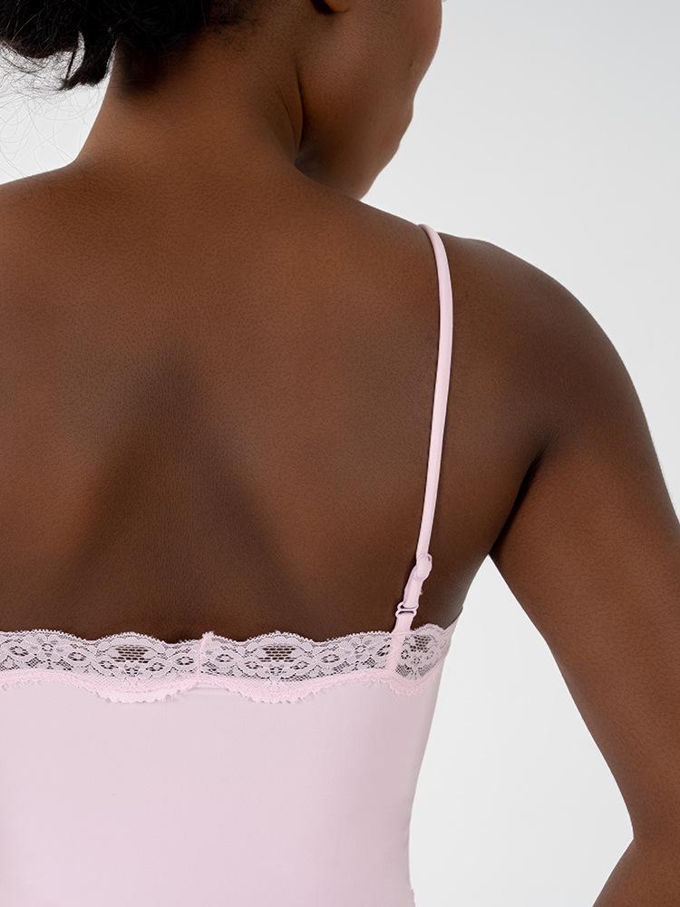 European & American Lace Suspender Bodysuit – Sexy, Breathable, Skin-Friendly Nude Sportswear
