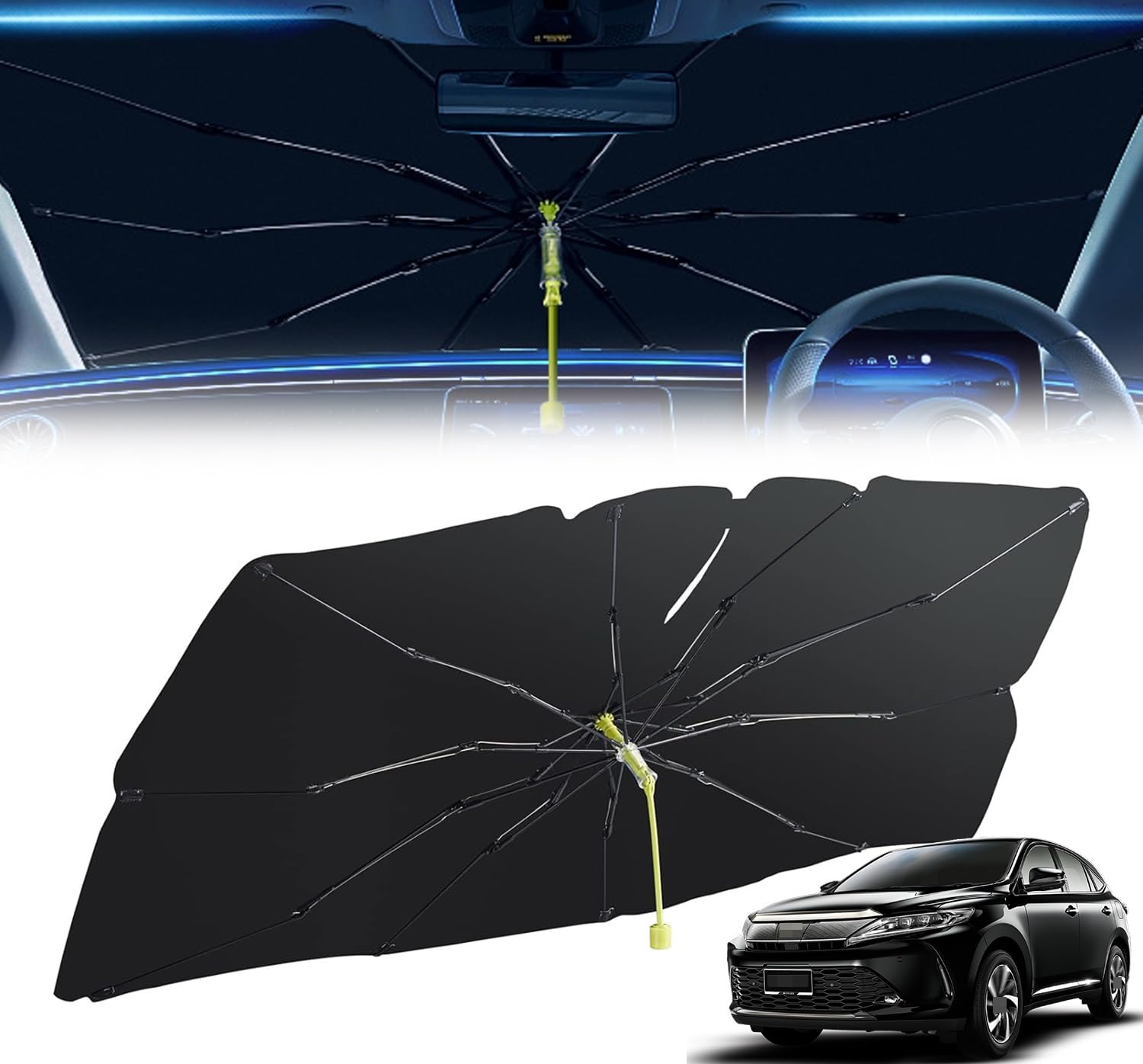 

Совместим с Toyota Harrier 60 Series HARRIER 60 H25.12 - H29.5 Автомобильная шторка от солнца, 8 Toyota Harrier 60 Series