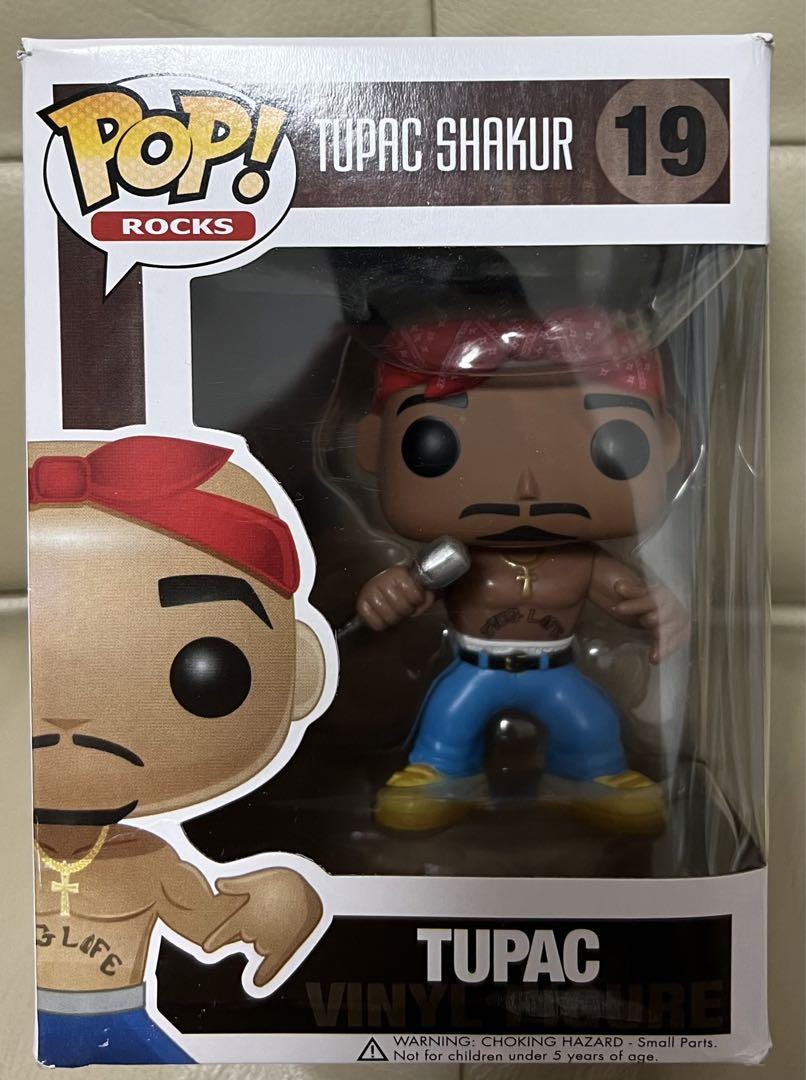 

[USED] Lower price Funko pop tupac initial edition