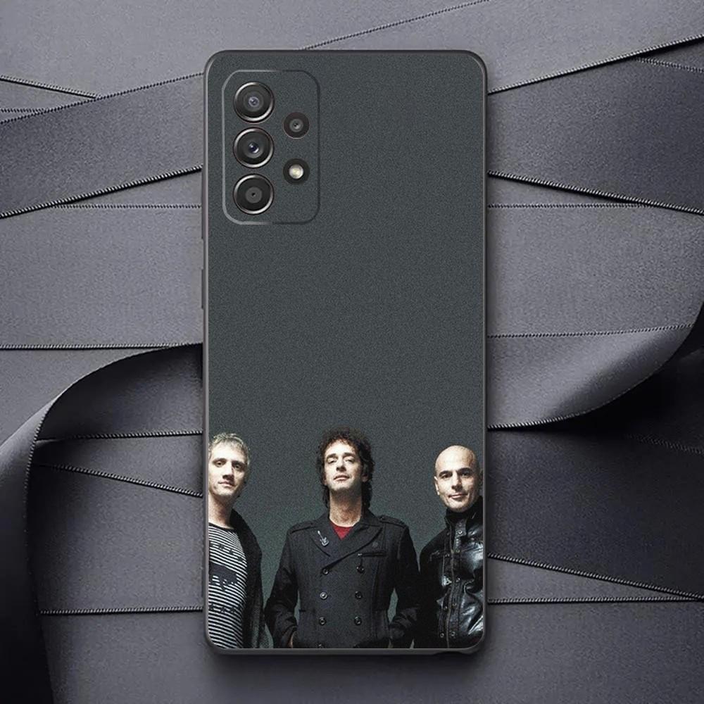 Band SODA S-STEREO  Phone Case For Samsung Galaxy A13,A21s,A22,A31,A32,A52,A53,A71,A80,A91 Soft Black Phone Cover