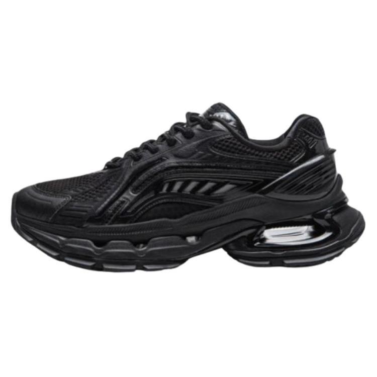 New LiNing Anti Slip Wear Resistant Low Top Casual Shoes Women's Black AZGU008-4