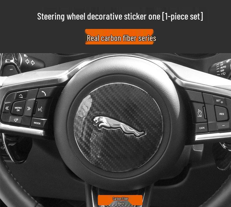 Jaguar 16-20 F-PACE X761 Carbon Fiber Interior Decoration Sticker Set