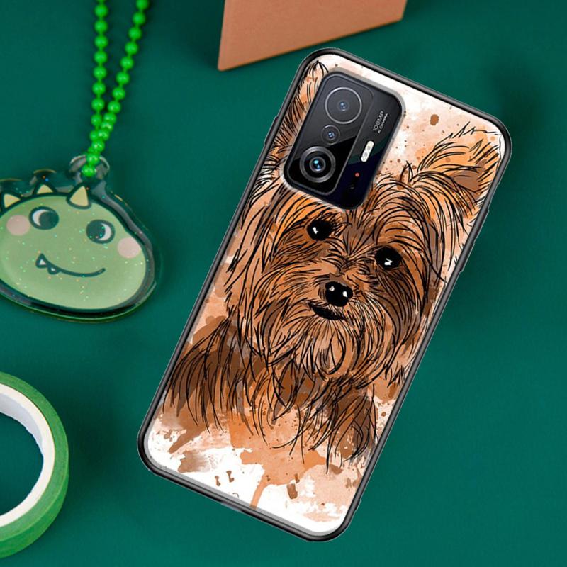 Yorkshire Terrier Hund Hülle Für POCO F5 X5 X3 Pro X4 F4 GT F3 M5s C40 Hülle Für Xiaomi 13 12 Lite 11T 12T Pro 12X