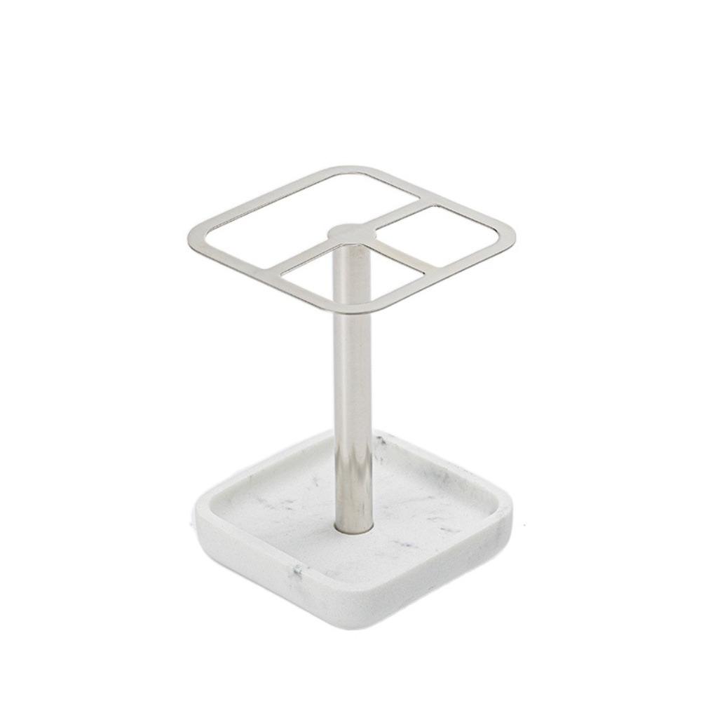 

Ржавчиностойкий органайзер для зубной пасты, компактные аксессуары для ванной, товары для дома, держатель для зубных щеток, отель серебряный