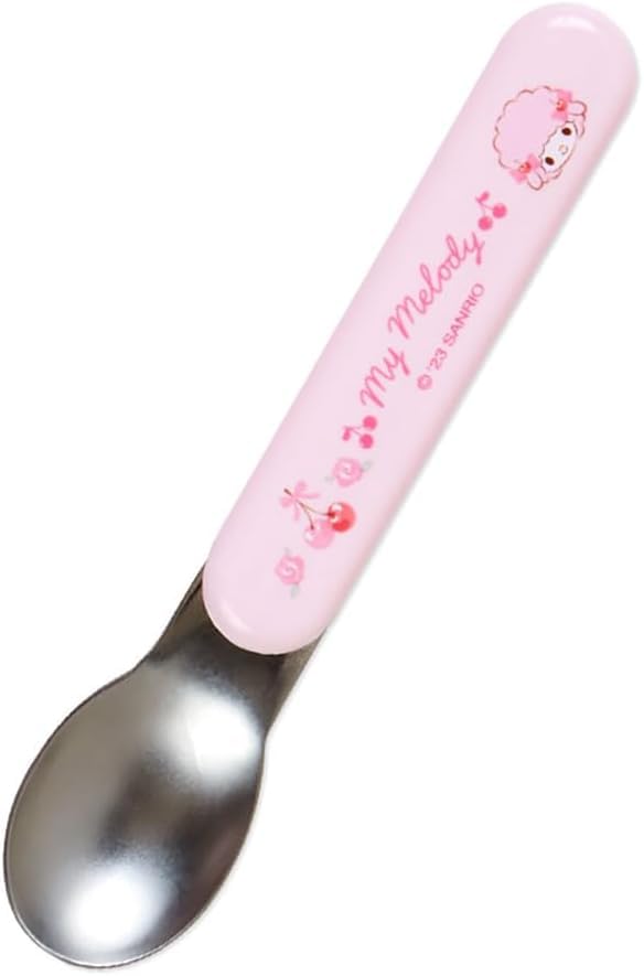 Sanrio Trio Set Chopsticks Spoon Fork Bento Chopsticks Case Chopsticks Slide Type Made in Japan Antibacterial Sanrio My Melody My Melody Set Freezer