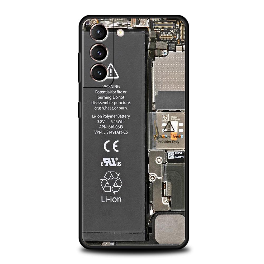 Main Circuit Board Pattern Phone Case Cover for Samsung Galaxy S26 S25 S24 S23 S22 S20 S21 FE Ultra S25 Edge Plus Soft TPU Shell