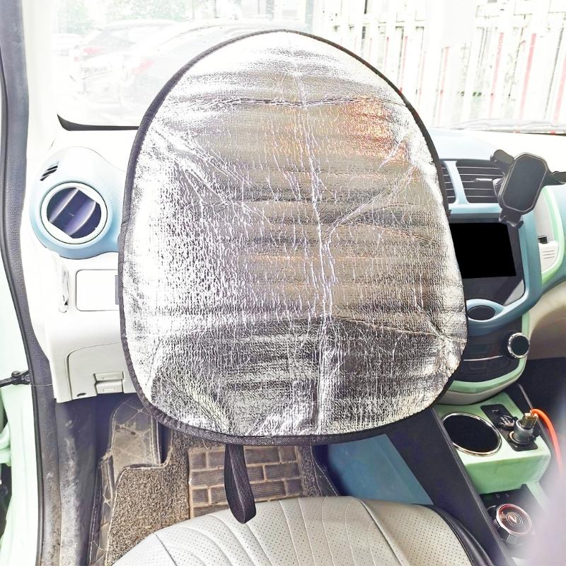 Car Steering Wheel Anti-Heat Sun Shade Cover Multipurpose Household for Indoor Outdoor Traveling Camping Supplies