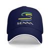 Klasyczna Czapka Golfowa z Logo Ayrtona Senny Brazylia Styl Unisex Czapka Trucker Codzienny Prezent Golfowy Kapelusze Przeciwsłoneczne