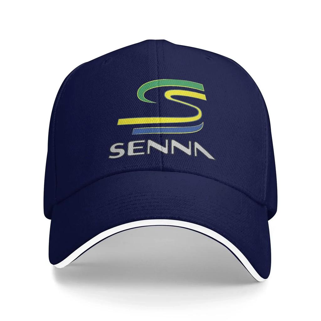 Klasyczna Czapka Golfowa z Logo Ayrtona Senny Brazylia Styl Unisex Czapka Trucker Codzienny Prezent Golfowy Kapelusze Przeciwsłoneczne