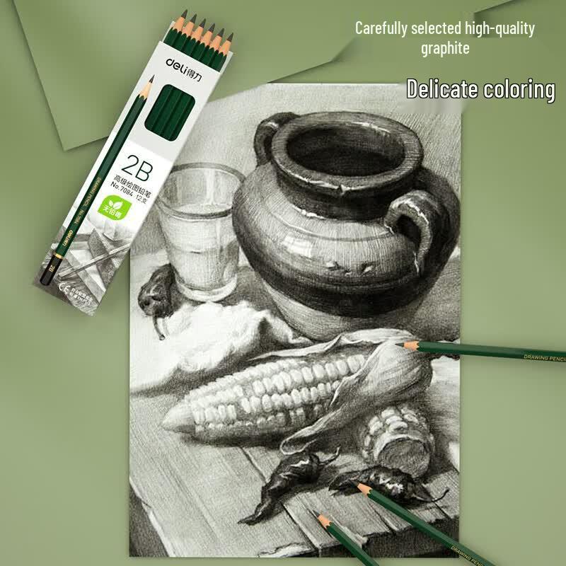 Deli 2B Hexagonal Pencils