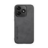 KEYSION Luxury Retro PU Leather Case for HONOR X5c Soft Silicone+PC Shockproof Phone Back Cover for Huawei Honor X5C