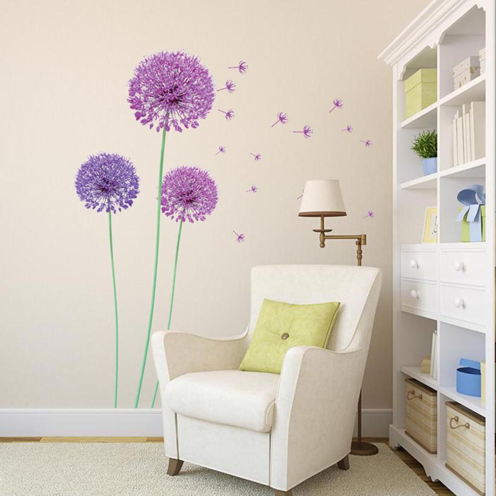 Buy Wall Decals Dandelion Stickers Peel and Stick Removable Wall