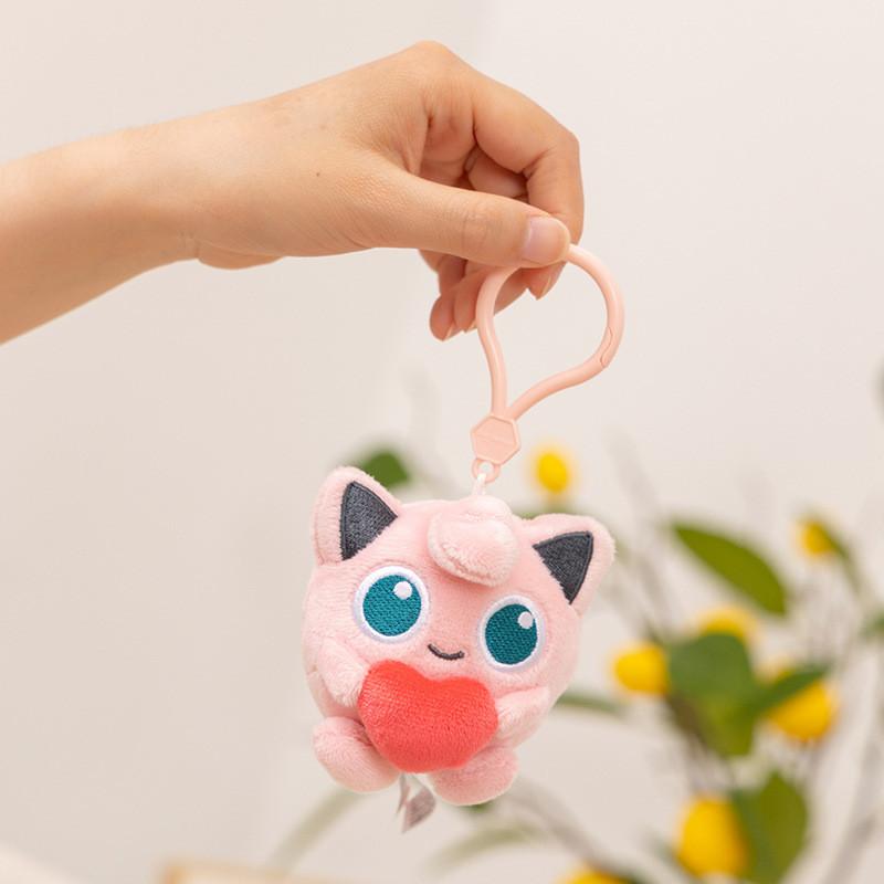 Plush Pokémon Toy Cute Cartoon Keychain Backpack Pendant Children Holiday Gift