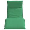 Foldable Sun Lounger Green 175x54x8.5 Cm Oxford Fabric