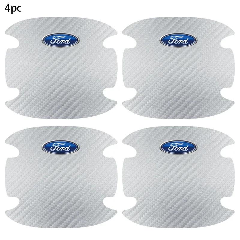 

Car Door Bowl Handle Protective Sticker Anti-collision Scratch-resistant Protection Stickers For Ford MK2 MK3 Ranger Mondeo MK4
