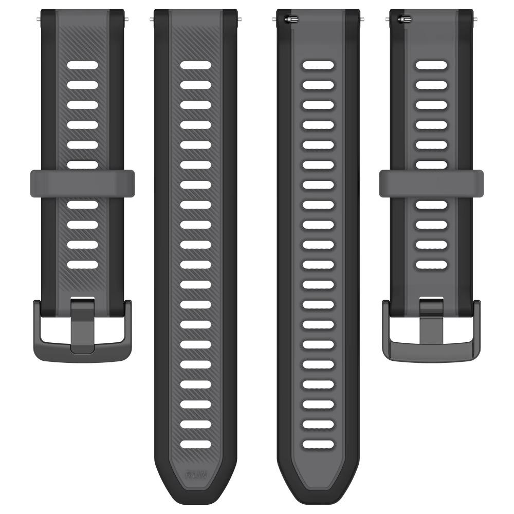 Bracelet en Silicone 18/20/22mm pour Garmin Forerunner 570 970 165 55 265 965/Active 6-5 Bracelet Doux Respirant pour Garmin Venu 4/3