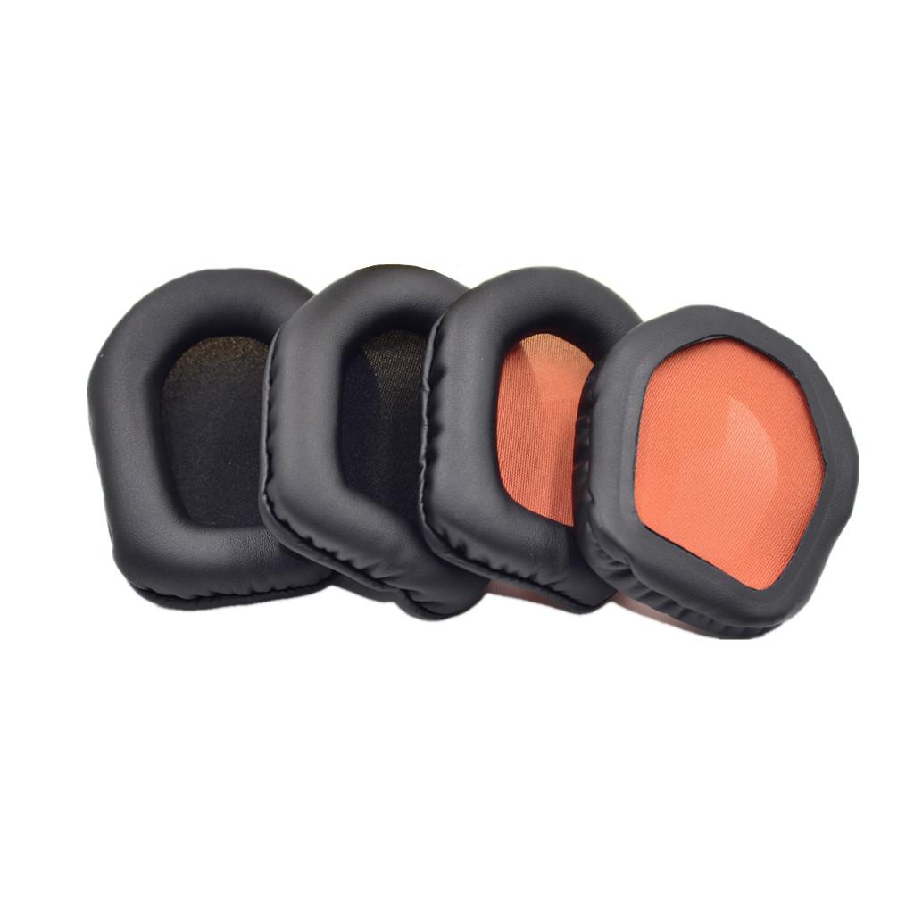 Portable Audio Ear Pads Cover for Tritton Warhead 7.1 Dolby / Katana Headphone Premium Leather Ear Pads
