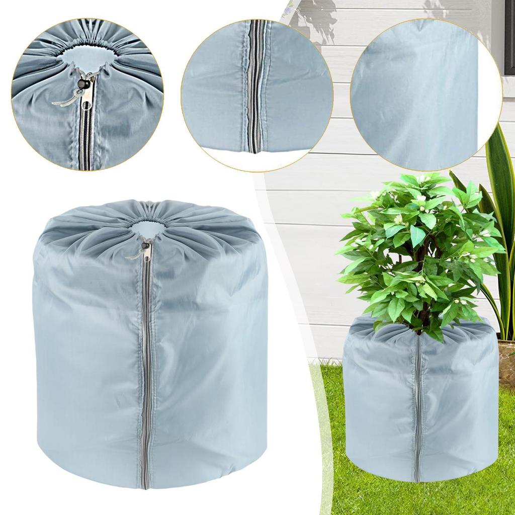 Oxford Cloth Plant Pot Protection Cover Protector, Anti Frost Winter Cover, Flower