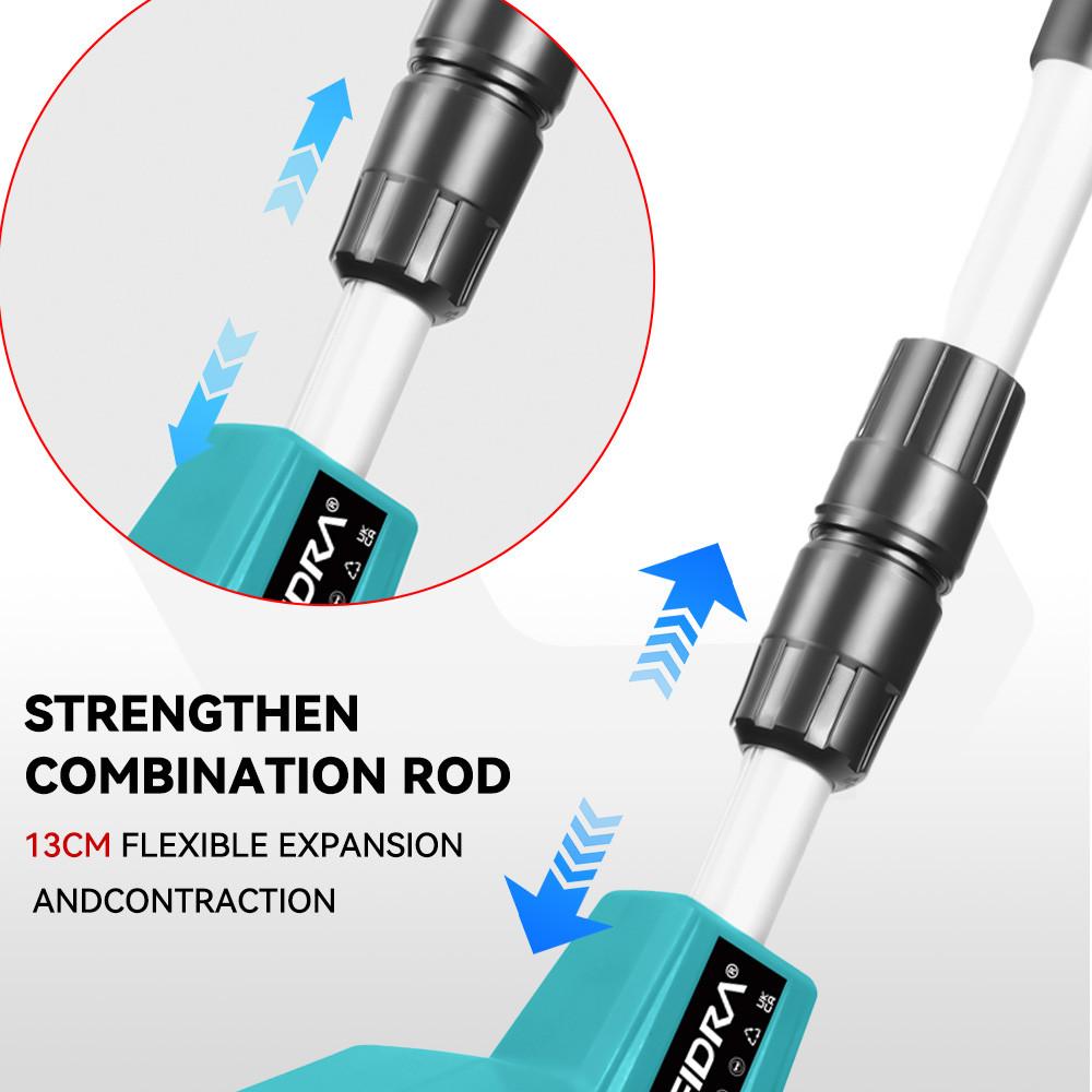 1500W Brushless Electric Garden Tiller Height Adjustable Rototiller Garden Lawn Trimmer Soil Cultivation Power Tool