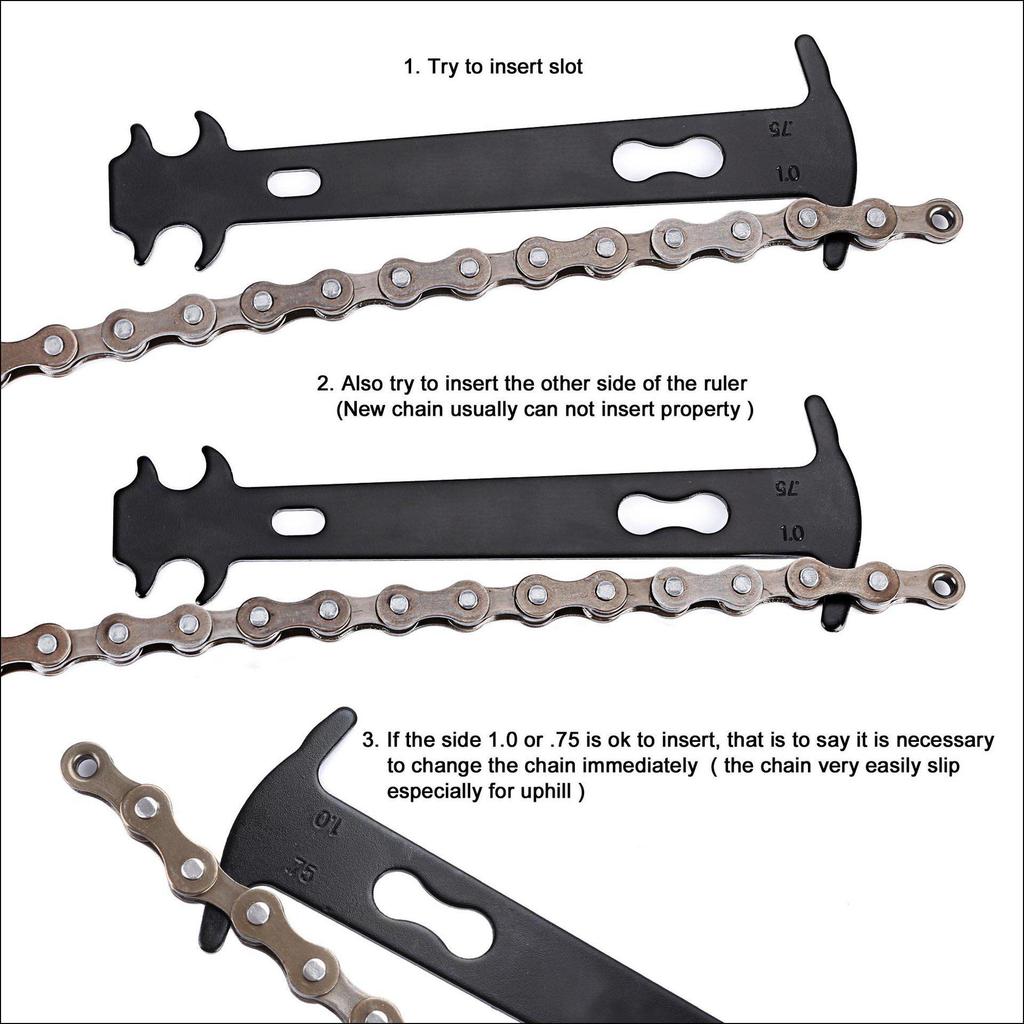 Mountain Bike Chain Tool Set: Caliper, Breaker, and Magic Buckle Pliers