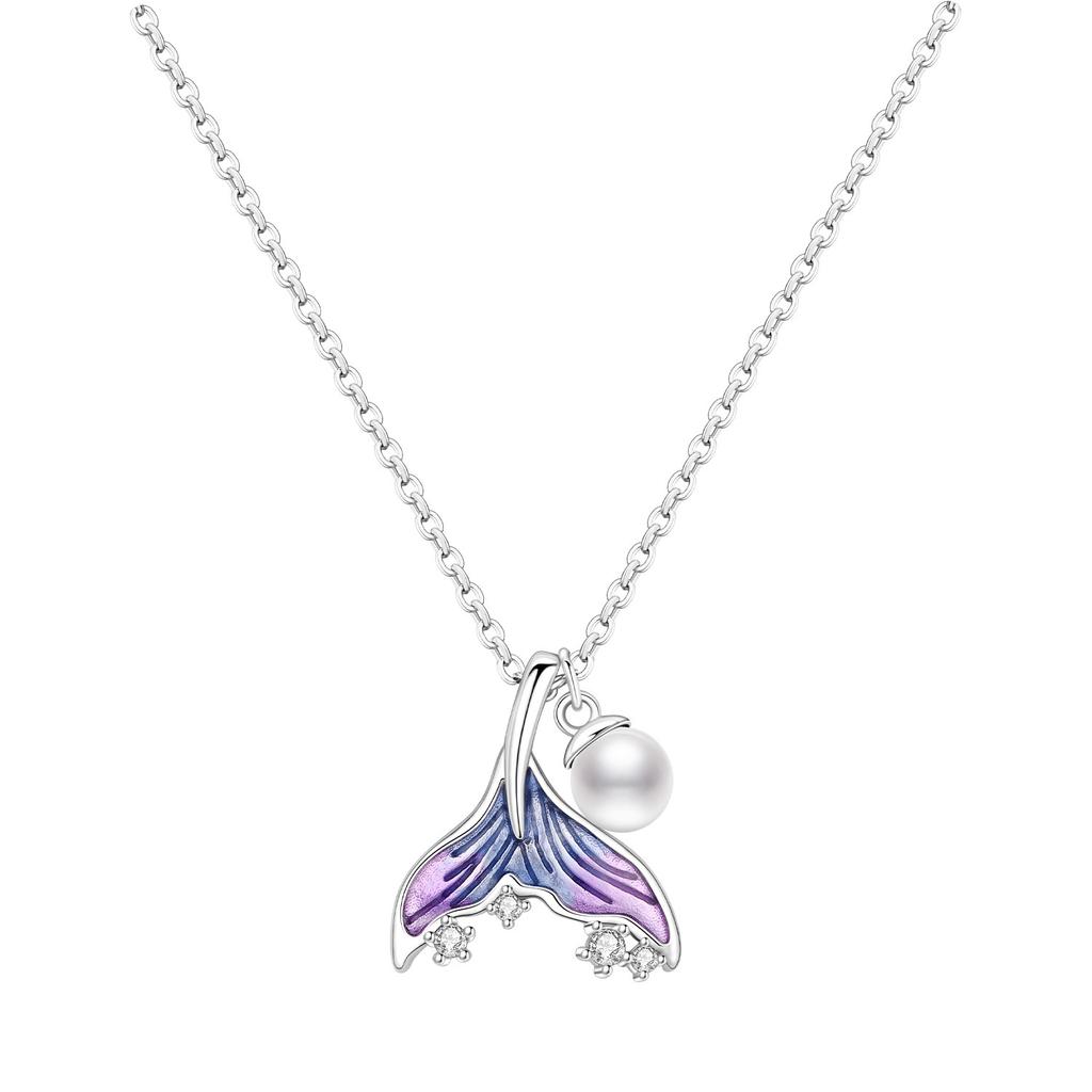 Simple Ocean Creature Pet Paw Print Butterfly Elephant Necklace Pendant Jewelry