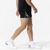 Table Tennis Game Size L Pants, Moisture-Wicking, Quick-Drying, 82JBC005, Unisex, Black/White,
