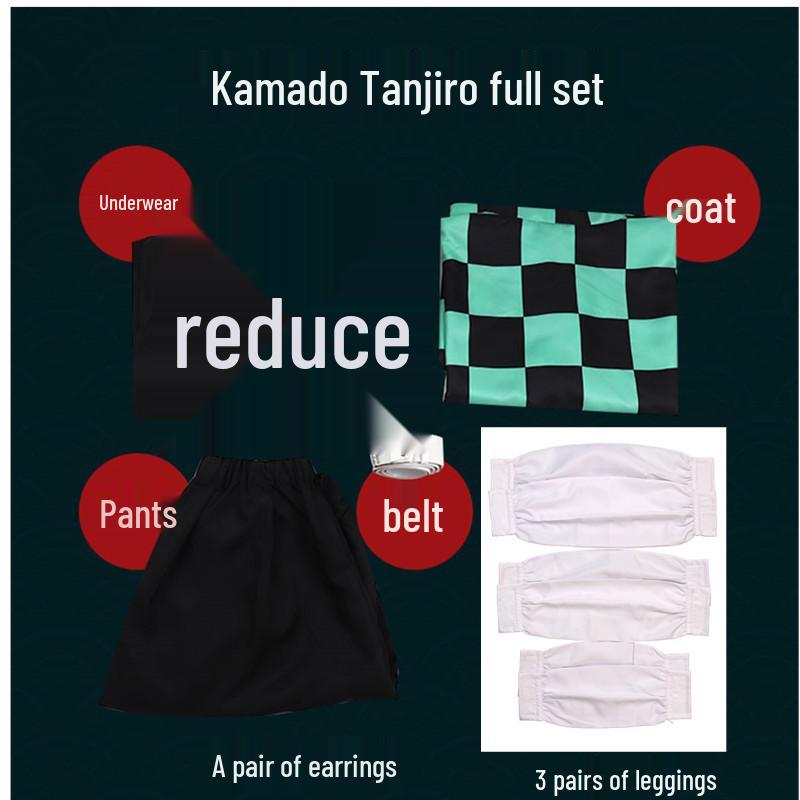 Demon Slayer Cosplay: Tanjiro, Nezuko, Zenitsu, Giyu, Shinobu - Available Now