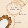 Women's Long Imitation Pearls Necklace with Sexy Tassel - Elegant Simple Pearl Jewelry Accessory