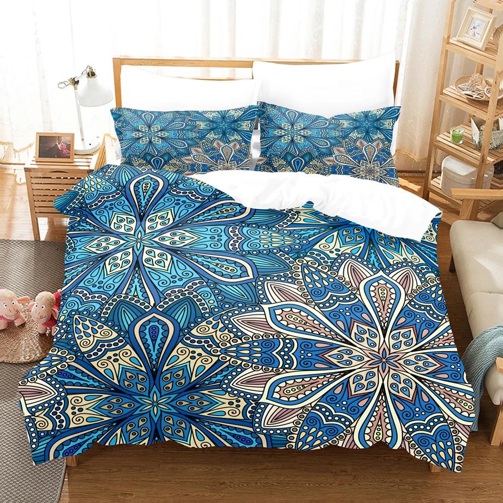 3d Boho Bed Linens Duvet Cover Set Comforter Bedding Sets Twin Full Queen King Bedroom Home Textile Housse De Couette Bohemia