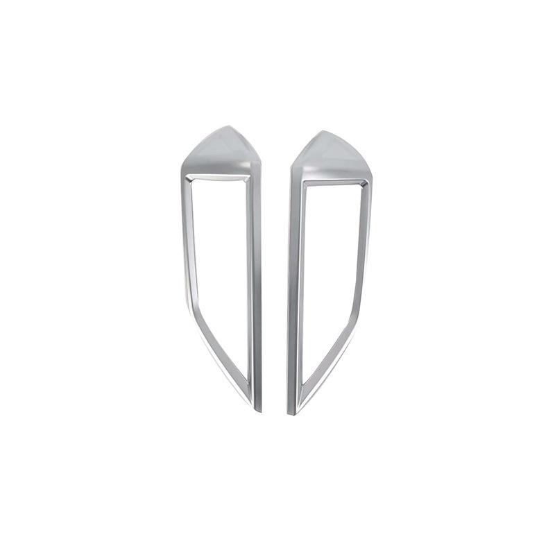 2PCS Auto Dashboard Air Vent Dekor Rahmen Abdeckung Auto Innen Zubehör Für Subaru Forester SK XV Crosstrek GT Impreza GK