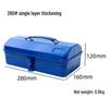 Thickened Metal Toolbox for Home and Car - Available in Single or Multi-Layer