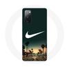 Case for Samsung Galaxy S20 FE Nike Logo Palm Tree Miami