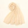 70*180cm Women Plain Solid Color Rayon Cotton Modal Hijab Scarf Lady High Quality Wraps Shawls Muslim Headband Islamic Scarves