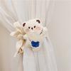 Cartoon Doll Curtain Strap Cute Cloud Shape Curtain Buckle Clip Decor Bear Hanging Curtain Strap