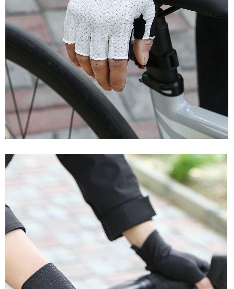 Unisex Half-Finger Cycling Gloves: Non-Slip, Shock-Absorbent, Sun-Protective, Ideal for Mountain and Road Biking.
