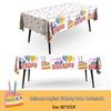 ZISIZ First Birthday Disposable Paper Tablecloth