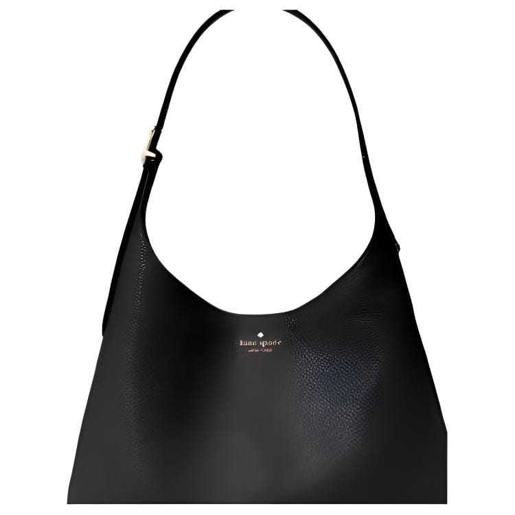 Kate Spade Cow Leather Shoulder Bag Large Women's Black KL807